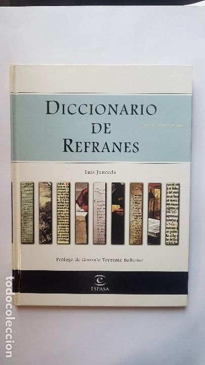 Libros: DICCIONARIO DE REFRANES - LUIS JUNCEDA - ESPASA - Foto 1