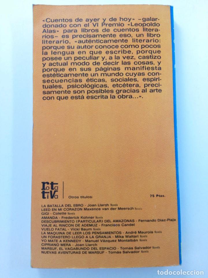 Libros: CUENTOS DE AYER Y DE HOY - RAM&Oacute;N CARNICER - Foto 2