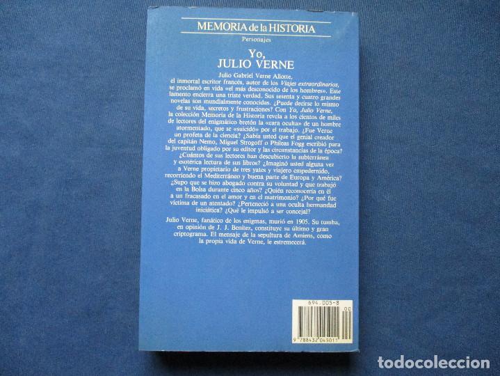 Libros: (P.A.L.) J. J. BEN&Iacute;TEZ - YO, JULIO VERNE - Foto 2