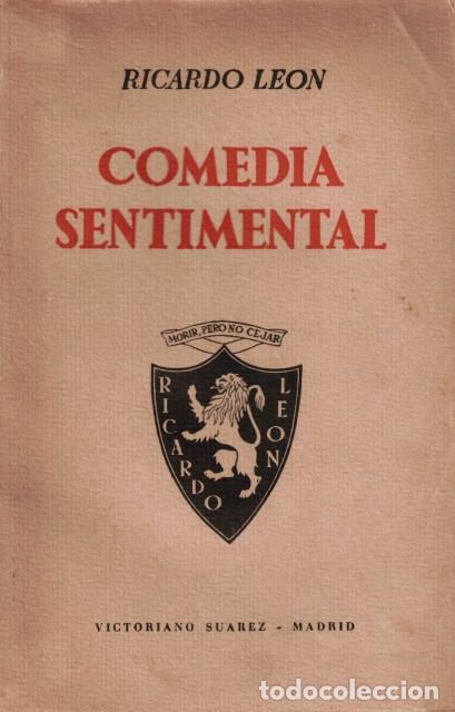 Libros: COMEDIA SENTIMENTAL - LEON, RICARDO - Foto 1