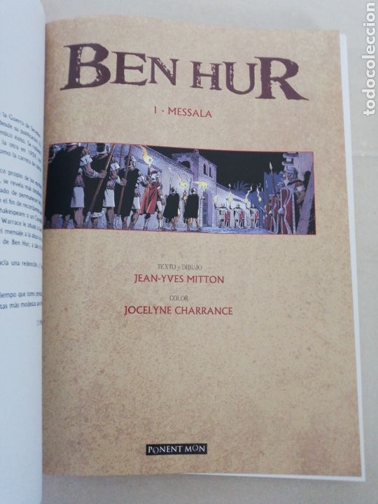 Libros: Ben Hur integral, Jean-Yves Mitton, Ponent Mon - Foto 5