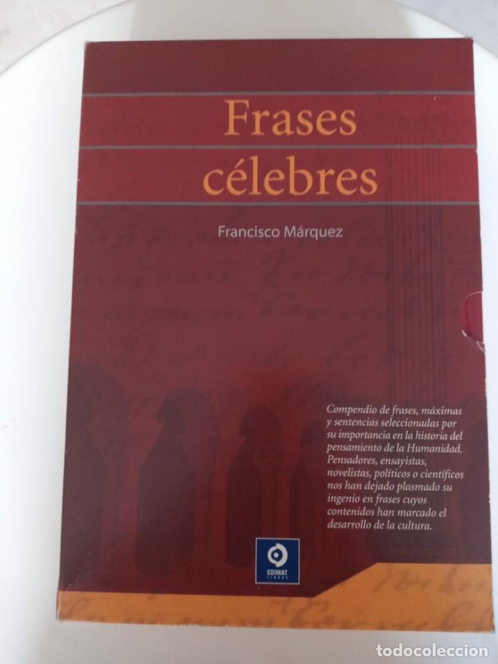 Libros: FRASES CELEBRES 4 TOMOS FRANCISCO MARQUEZ - Foto 1