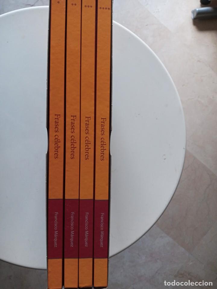 Libros: FRASES CELEBRES 4 TOMOS FRANCISCO MARQUEZ - Foto 2