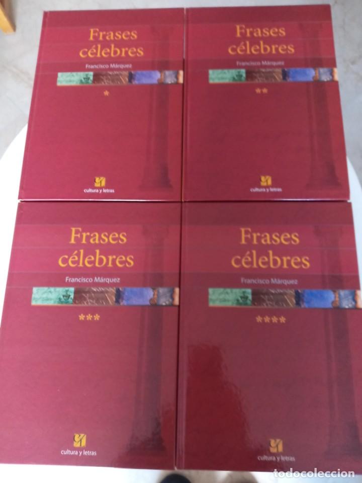 Libros: FRASES CELEBRES 4 TOMOS FRANCISCO MARQUEZ - Foto 3