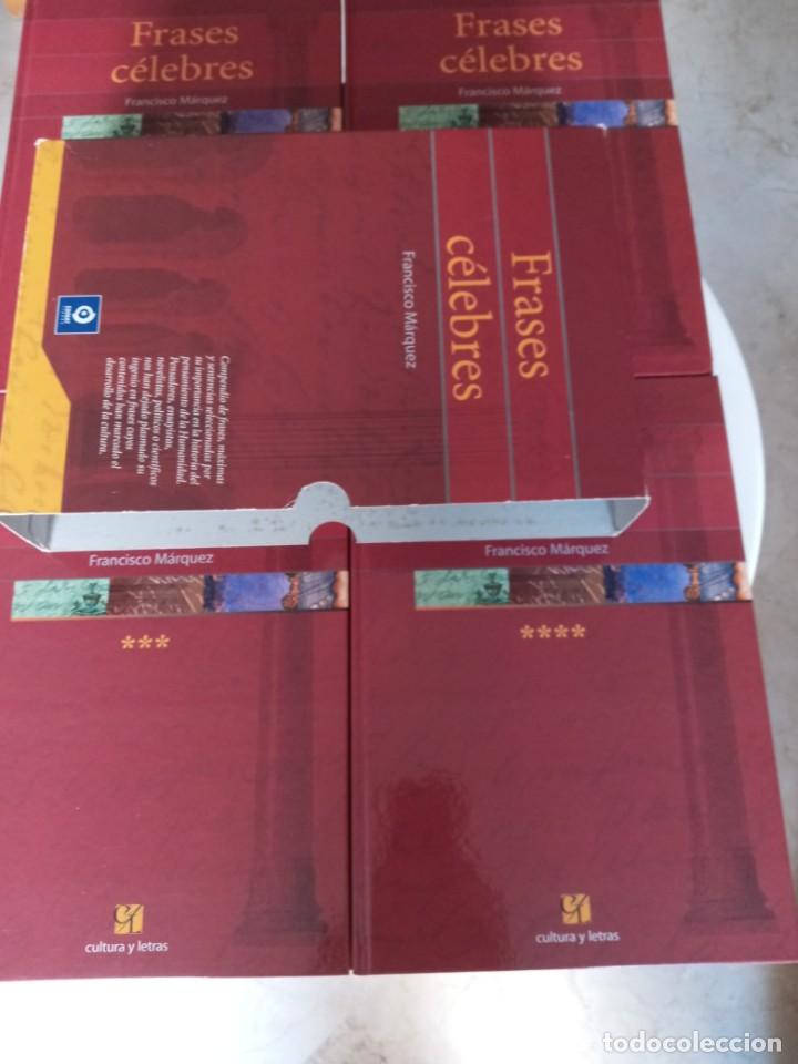 Libros: FRASES CELEBRES 4 TOMOS FRANCISCO MARQUEZ - Foto 5