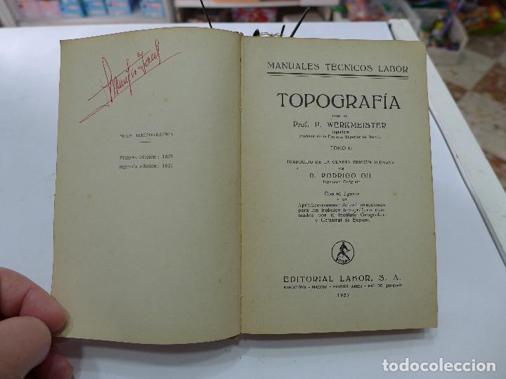 Libros: TOPOGRAFIA - MANUALES TECNICOS LABOR - Foto 4