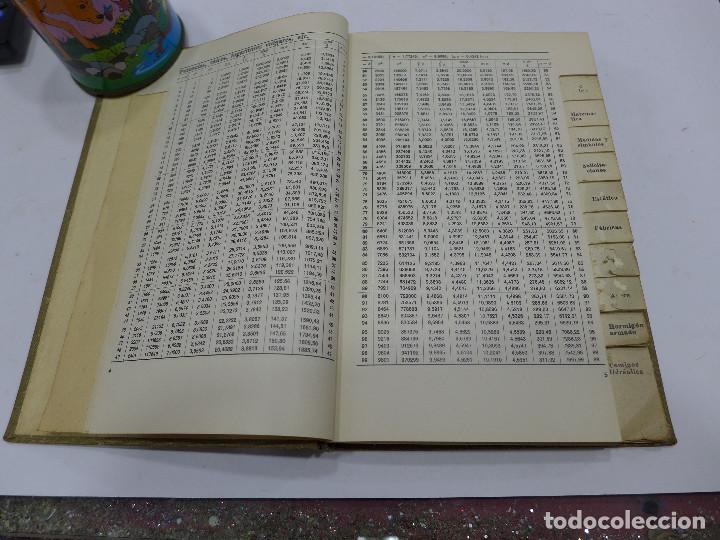 Libros: TABLAS NUMERICAS PARA LA CONSTRUCCION - EDITORIAL LABOR - Foto 8