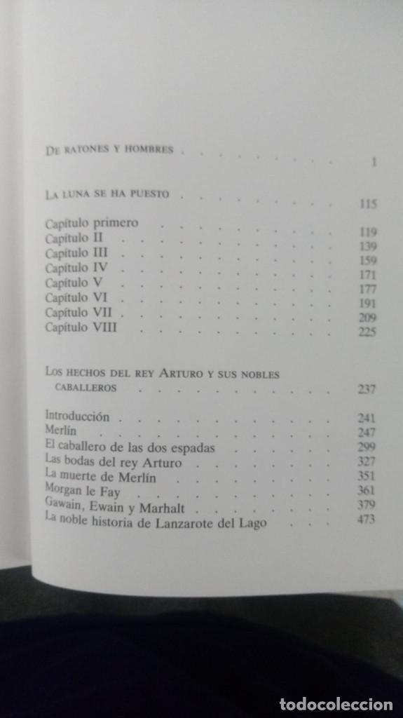 Libros: Obras selectas de Premios Nobel. John Steinbeck 1962 - John Steinbeck - Foto 1