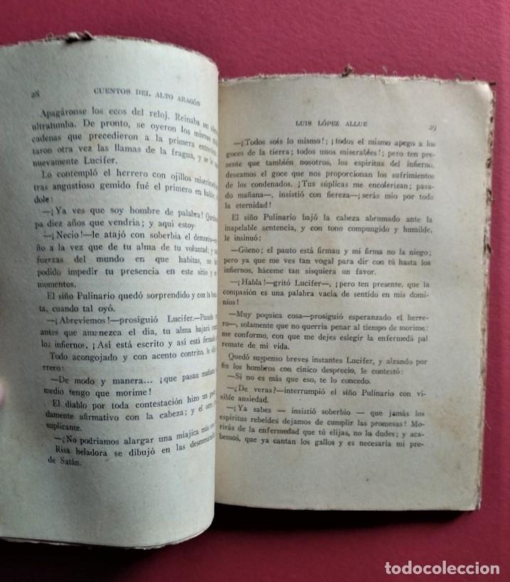 Libros: Cuentos del Alto Arag&oacute;n. - L&oacute;pez Allu&eacute;, Luis. - Foto 3