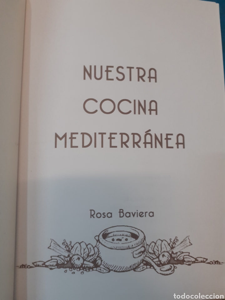 Libros: NUESTRA COCINA MEDITERRANEA - BAVIERA, Rosa - Foto 3