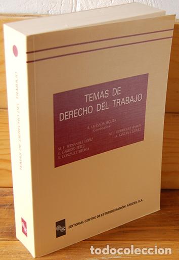 Libri di seconda mano: TEMAS DE DERECHO DEL TRABAJO - M.F FERN&Aacute;NDEZ L&Oacute;PEZ, E. GARRIDO P&Eacute;REZ, E. GONZ&Aacute;LEZ BIEDMA, M.J. RODR&Iacute;