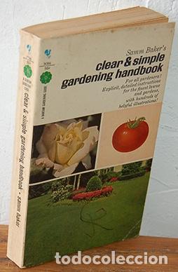 Libros: CLEAR & SIMPLE GARDENING HANDBOOK - SAMM BAKER`S - Foto 1