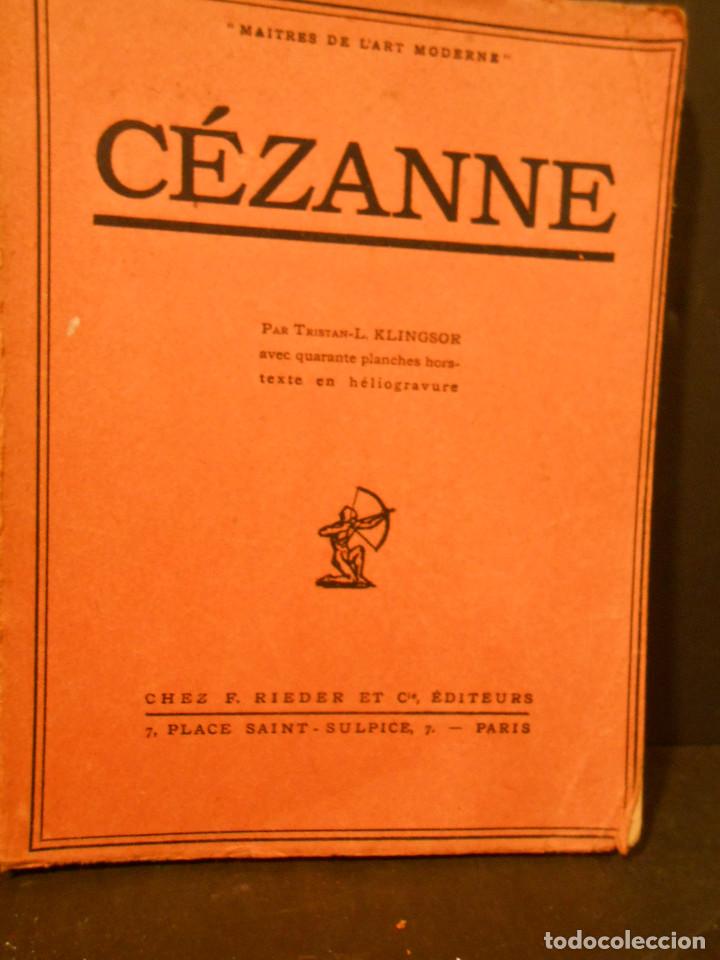 Libros: KLINGSOR, Tristan L.- - C&eacute;zanne. - Foto 1