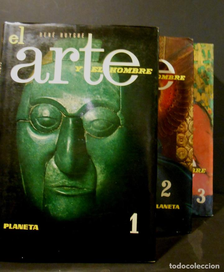Libros: HUYGHE, Ren&eacute;.- - El arte y el hombre. - Foto 1