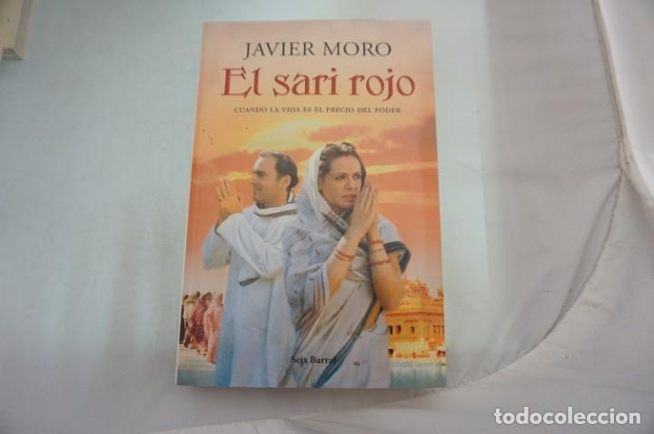 Libros: 4-0/ EL SARI ROJO - JAVIER MORO / SEIX BARRAL - Foto 1