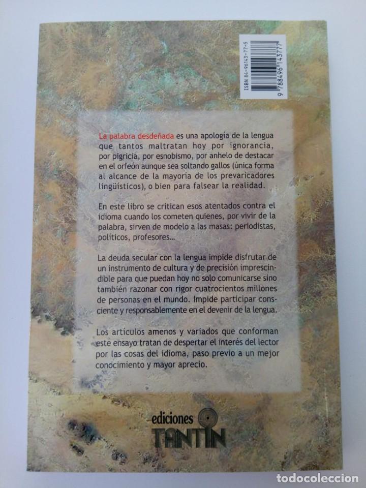 Libros: LA PALABRA DESDE&Ntilde;ADA - ANDR&Eacute;S D&Iacute;AZ DELGADO - EDICIONES TANT&Iacute;N - Foto 2