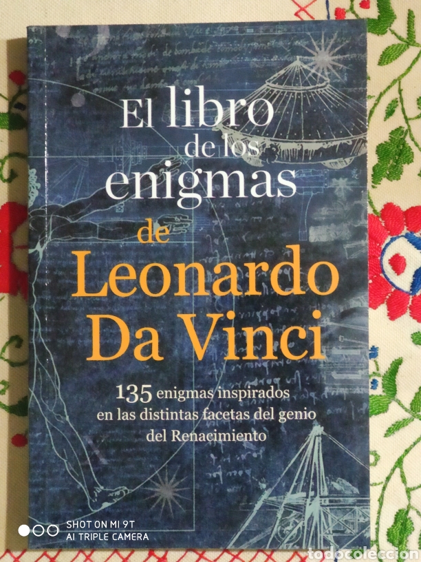 Libros: EL LIBRO DE LOS ENIGMAS DE LEONARDO DA VINCI. - Foto 1
