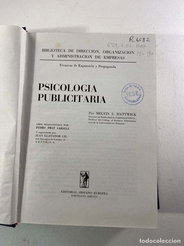 Libros: PSICOLOG&Iacute;A PUBLICITARIA - Foto 1