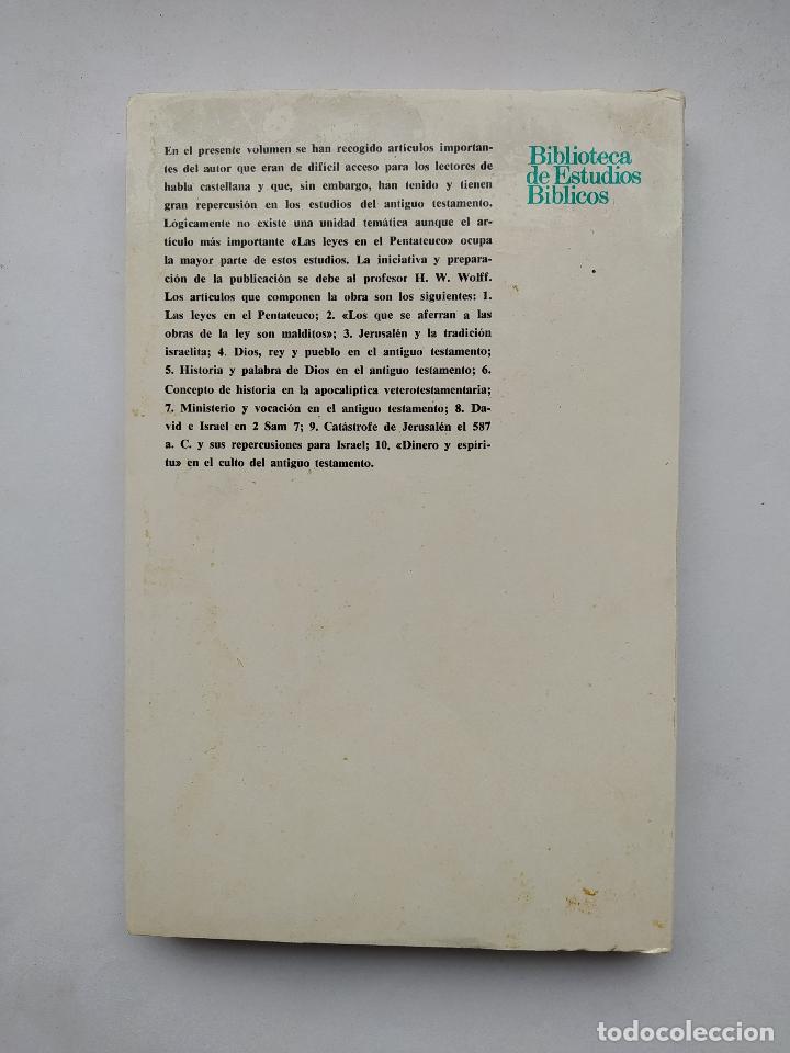 Libros: Estudios sobre el Antiguo Testamento. - Martin Noth. TDK617 - Foto 2