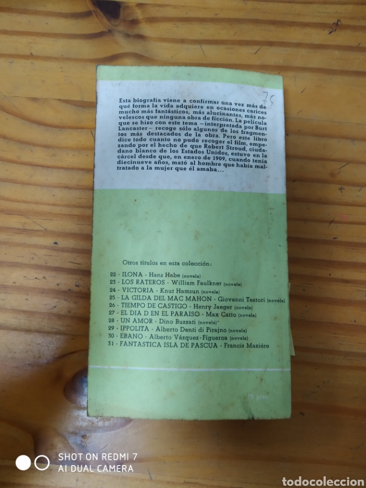 Libros: El hombre de alcatraz. - Foto 2