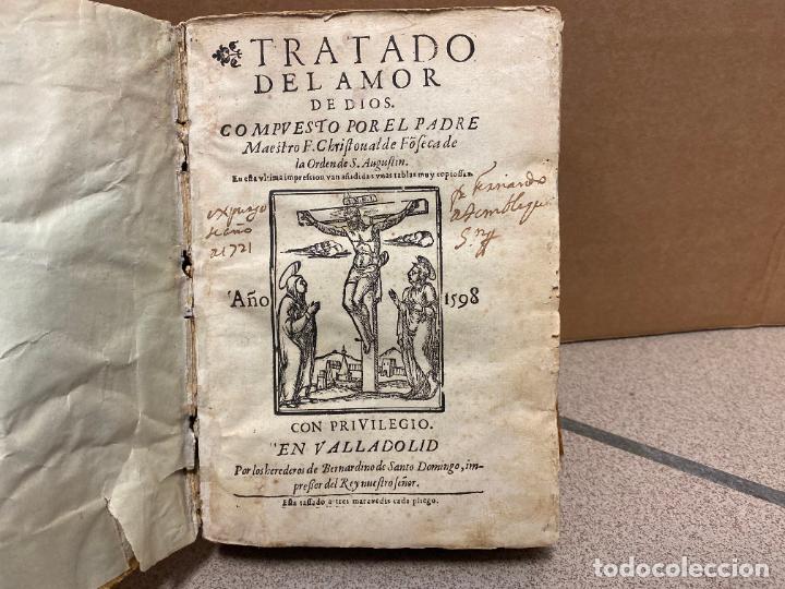 Libros: TRATADO DE AMOR DE DIOS. - &rdquo;FONSECA, CHRISTOBAL DE&rdquo; - Foto 1