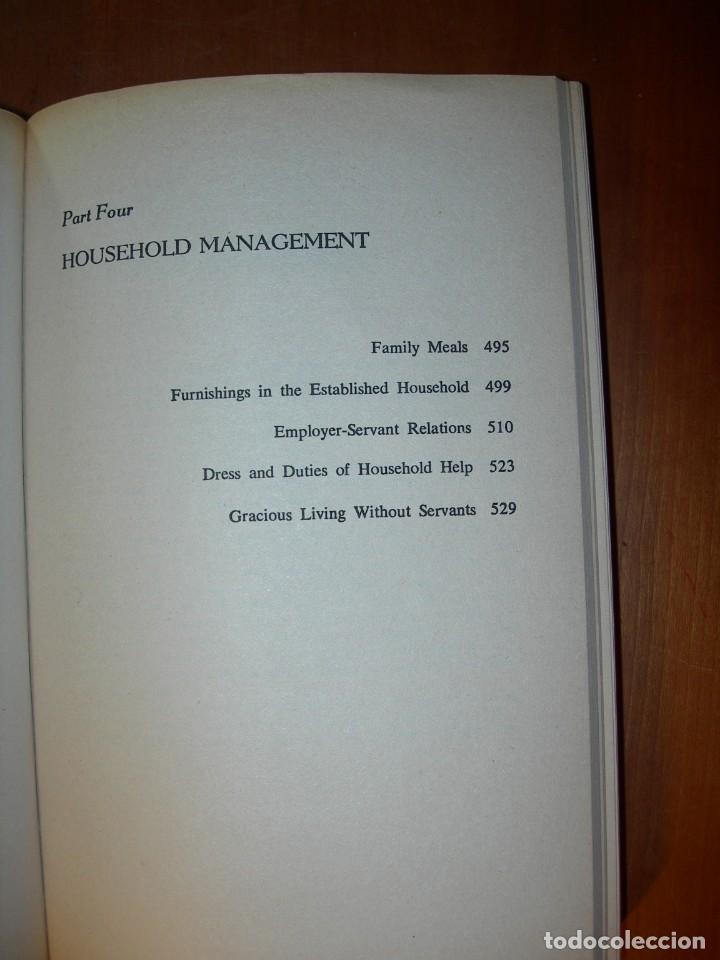 Libros: ETIQUETTE / AMY VANDERBILT&acute;S / INGL&Eacute;S - Foto 12