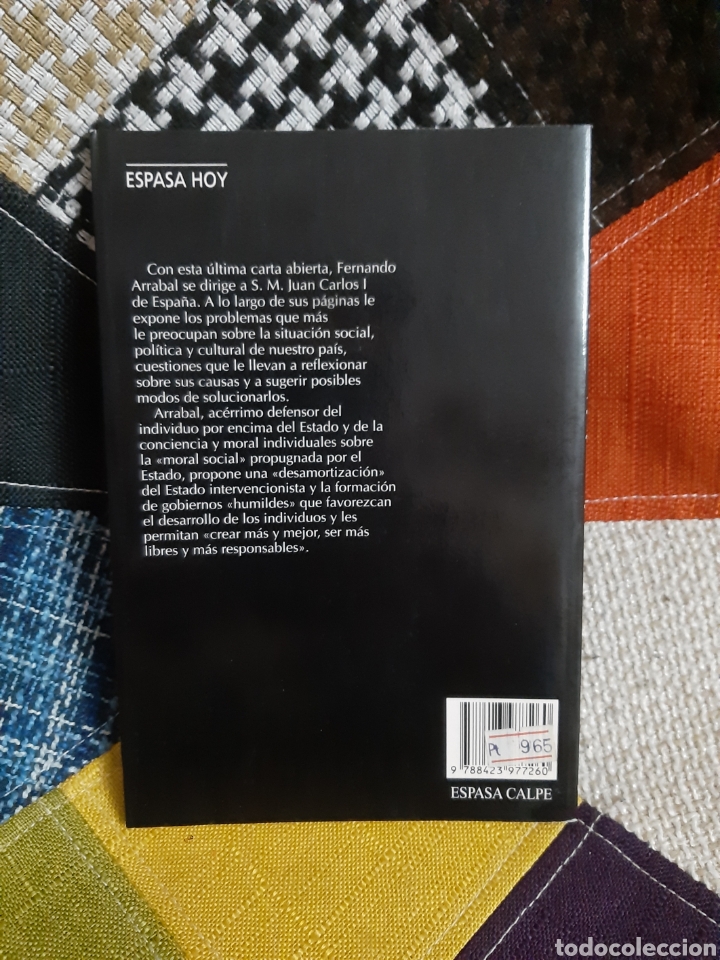 Libros: Libro Carta al Rey de Espa&ntilde;a - Foto 2