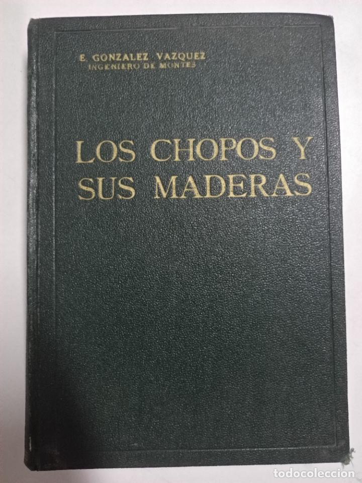 Libros: Los chopos y sus maderas, libro primero / Ezequiel Gonzalez Vazquez - Foto 1