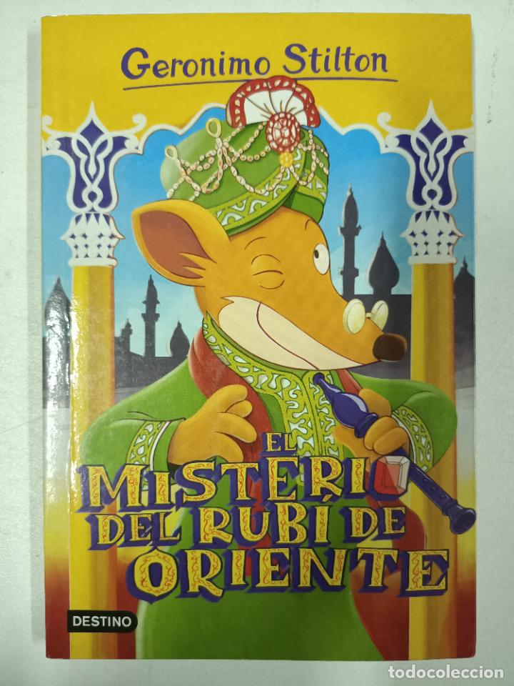 Libros: El misterio del rub&iacute; de Oriente. Geronimo Stilton 61 - Foto 1