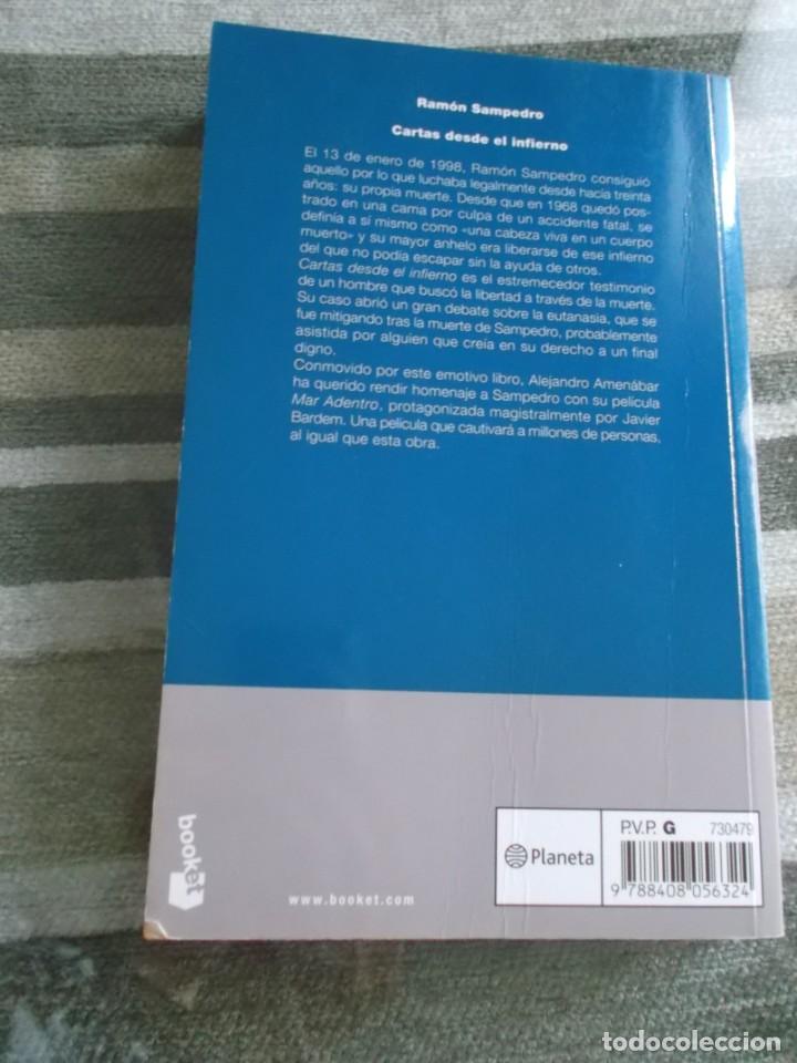 Libros: CARTAS DESDE EL INFIERNO RAMON SAMPEDRO - Foto 3