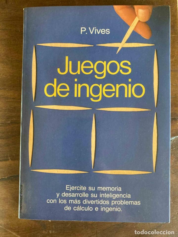 Libros: JUEGOS DE INGENIO. P. VIVES - Foto 1
