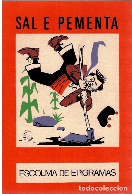 Libros: Sal e pementa. Escolma de epigramas - Foto 1