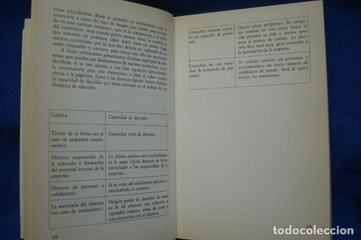 Libros: C&Oacute;MO REDACTAR UN CURRICULUM VITAE EFICAZ- ED. DE VECCHI 1988 - Foto 3