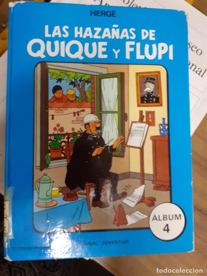 Libros: Herg&eacute; - LAS HAZA&Ntilde;AS DE QUIQUE Y FLUPI N&ordm; 4 - Foto 6