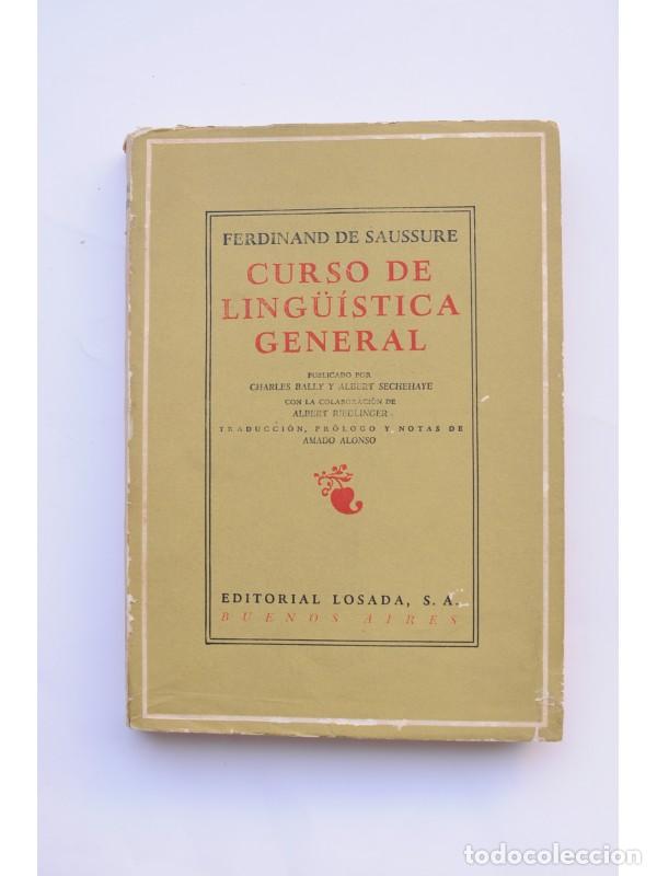 Libros: Curso de ling&uuml;&iacute;stica general - SAUSSURE, Ferdinand de - Foto 1