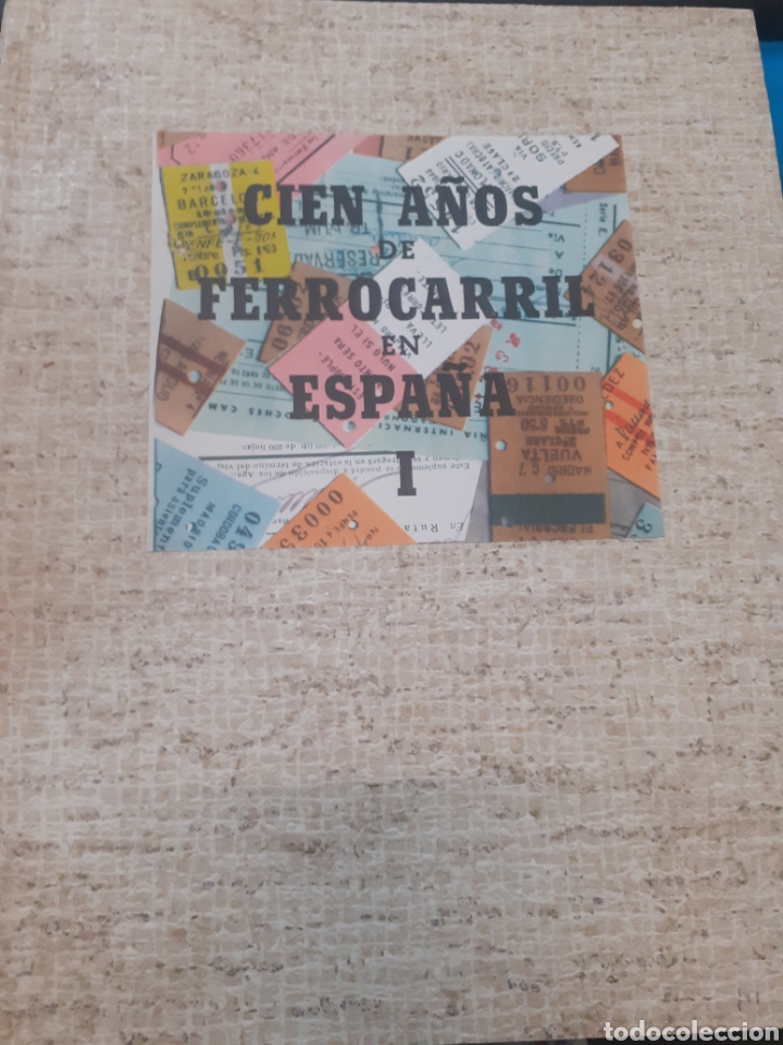 books: CIEN A&Ntilde;OS DE FERROCARRIL EN ESPA&Ntilde;A. Los 4 tomos. Completo - V.V. A .A.