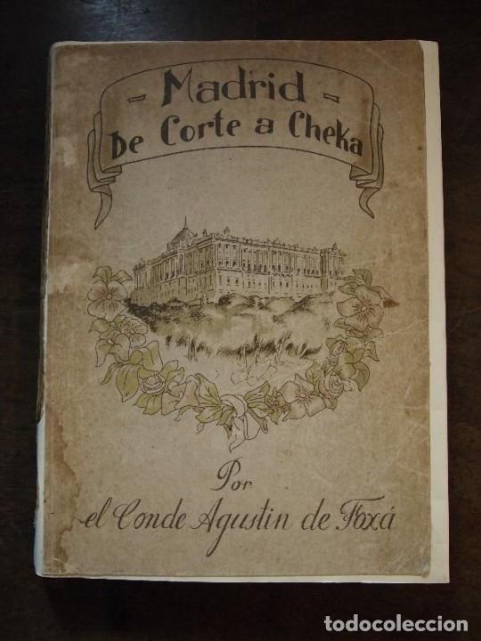 Libros: MADRID DE CORTE A CHECA. - FOX&Aacute;, August&iacute;n de. - Foto 1