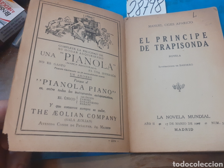 Libros: EL PRINCIPE DE TRAPISONDA - CIGES APARICIO, M. - Foto 3