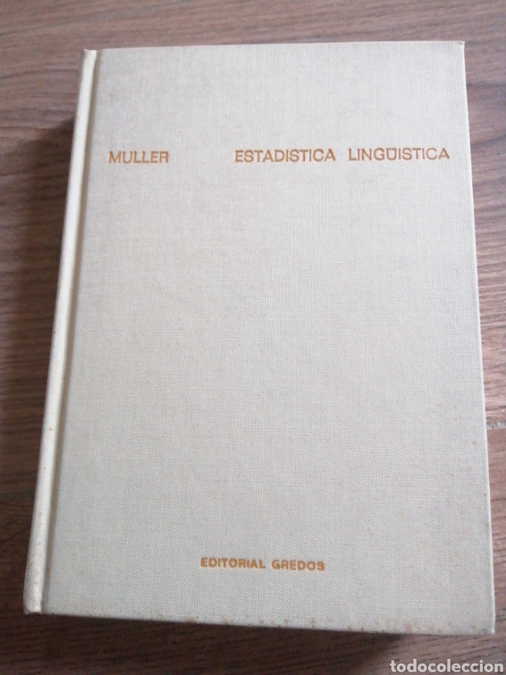 Libros: Estad&iacute;stica ling&uuml;&iacute;stica - Foto 1