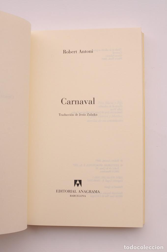 Libros: Carnaval - ANTONI, Robert - Foto 2