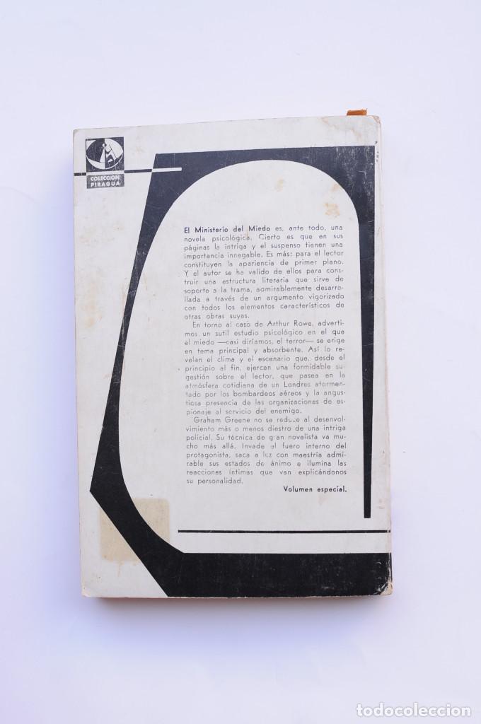 Libros: El ministerio del miedo - GREENE, Graham - Foto 3
