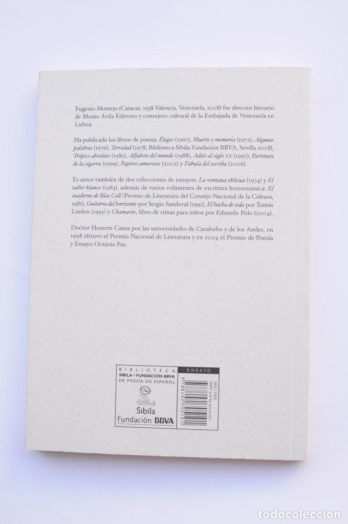 Libros: El taller blanco y otros ensayos - MONTEJO, Eugenio - Foto 5