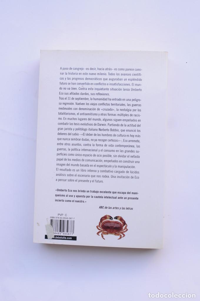 Libros: A paso de cangrejo - ECO, Umberto - Foto 3