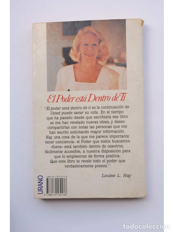 Libros: El poder est&aacute; dentro de ti - HAY, Louise L. - Foto 3