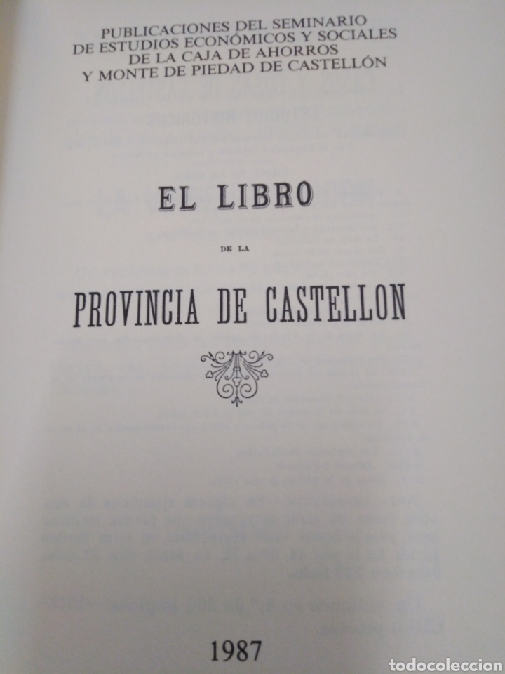 Libros: EL LIBRO DE LA PROVINCIA DE CASTELLON - BALBAS, Juan A. - Foto 3