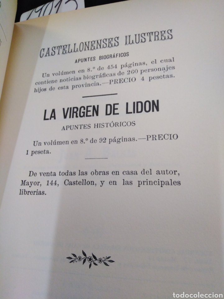 Libros: EL LIBRO DE LA PROVINCIA DE CASTELLON - BALBAS, Juan A. - Foto 4