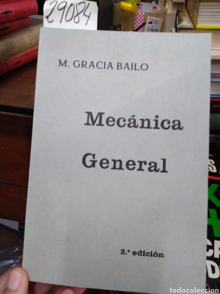 Libros: MECANICA GENERAL - GRACIA BAILO, M. - Foto 1