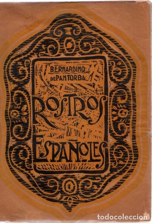 Libros: Rostros espa&ntilde;oles - Pantorba, Bernardino de - Foto 1