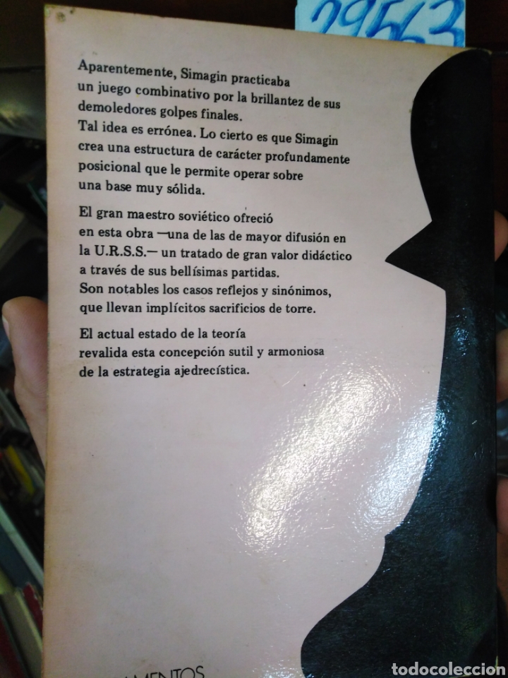 Libros: EL ESTILO POSICIONAL. Ajedrez - SIMAGIN, V. - Foto 2