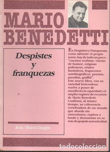Libros: DESPISTES Y FRANQUEZAS. - BENEDETTI, Mario. - Foto 1